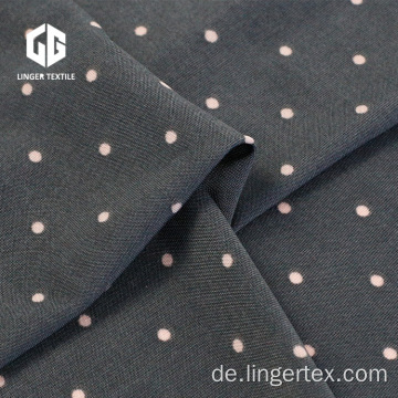 Speckle Polyester Spandex Penetration Bedrucktes Single Jersey